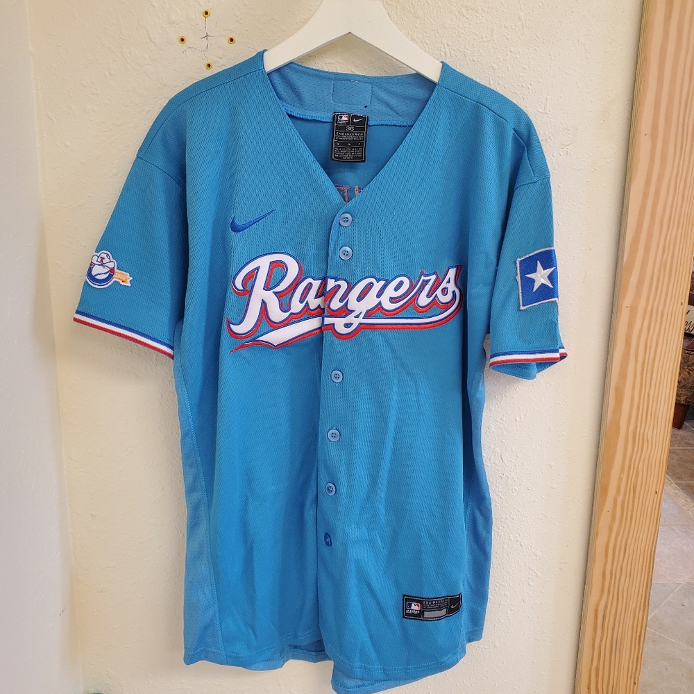 Nolan Ryan Rangers Jersey #34